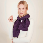 Strickschal “Mariella” aubergine