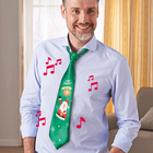 Weihnachts-Krawatte mit LED und Musik Eldo