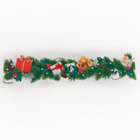 Fensterbild Weihnachtsgirlande