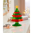LED-Weihnachtsbaum aus Glas