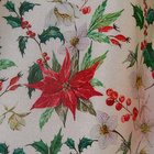 Vorhang Glänzende Weihnachten 140x230 rot