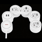 Steckdosenleiste Supraflex 4-fach mit Schalter & 2 USB REV RITTER