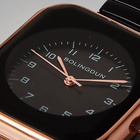 Stretch-Armbanduhr dunkelblau