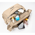 Schultertasche "Lily" beige