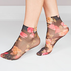 Socken floral + hautfarben 2 Paar