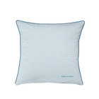 Daniel Hechter Satin Bettwäsche taubenblau, 1x 155x220 cm + 1x 80x80 cm