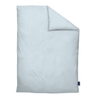 Daniel Hechter Satin Bettwäsche taubenblau, 1x 155x220 cm + 1x 80x80 cm
