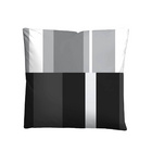 Castell Polycotton Renforce Bettwäsche Streifen schwarz, 1x 135x200 cm + 1x 80x80 cm