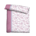 Castell Feinbiber Bettwäsche Paisley brombeer, 1x 155x220 cm + 1x 80x80 cm