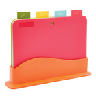 4er Set Schneidbretter mit Ständer