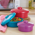 Mikrowellen-Kasserollen 3er-Set