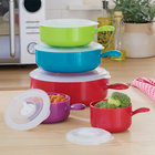 Mikrowellen-Töpfe 5er-Set