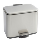 Badezimmer-Mülleimer Edelstahl 2x3 L Clarsen