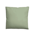 biberna Tencel-Flanell Bettwäsche uni oliv, 155x220 cm + 80x80 cm