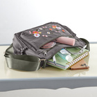 Handtasche "Blumenranke" navy