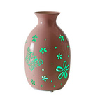 LED-Metallvase "Schmetterling"