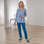 Cardigan 2-in-1 azur Amélie di Santi