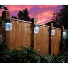 2er Set Solar-Wandlampen