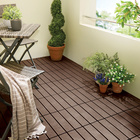 Klick-Gartenfliesen 8er-Set