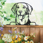 Zaundekoration Hund