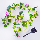 Solar-Girlande Petunien