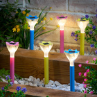 Solar-Stecker "Blumen" 6er-Set