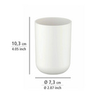WENKO Bad-Accessoire-Set "Brasil" Weiß 4-tlg.