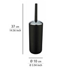 WENKO Bad-Accessoire-Set "Brasil" Schwarz 4-tlg.