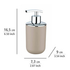 WENKO Bad-Accessoire Set "Brasil" Taupe, 4-tlg.bruchsicher