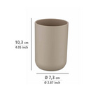 WENKO Bad-Accessoire Set "Brasil" Taupe, 4-tlg.bruchsicher