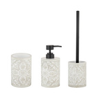 Bad-Accessoire Set „Ortezzano“, 3-tlg. aus Polyresin WENKO