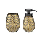 Bad-Accessoire Set „Idro“, 2-tlg., gold WENKO