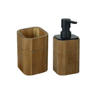 Bad-Accessoire Set „Serro“, 2-tlg., aus Bambus WENKO