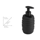 Bad-Accessoire Set „Illana“, 2-tlg., schwarz, Soft-Touch Keramik WENKO