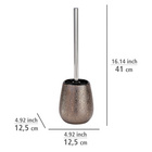 Bad-Accessoire Set „Marrakesh“, 3-tlg., braun WENKO
