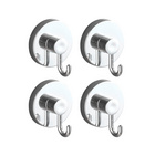 Vacuum-Loc® Haken, 4er Set, verchromt WENKO