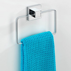 Vacuum-Loc® Handtuchring „Quadro“, Edelstahl WENKO
