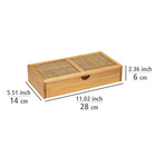 Badbox „Allegre“ mit Schublade, Bambus/Rattan WENKO