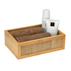 Badablage „Allegre“ L, Bambus/Rattan WENKO