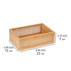 Badablage „Allegre“ L, Bambus/Rattan WENKO