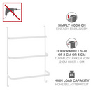 Handtuchhalter „Irpinia“, weiß, zum Einhängen WENKO