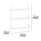 Handtuchhalter „Irpinia“, weiß, zum Einhängen WENKO