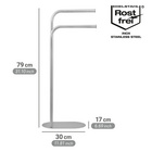 Handtuchständer „Levante“, Edelstahl satiniert WENKO