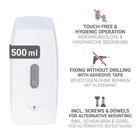 Sensor-Seifenspender „Tirano“, 500 ml, weiß WENKO