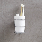 Wand-Zahnputzbecher „Milazzo“, 2er Set, Vacuum-Loc® WENKO