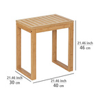 Badhocker Bamboo aus Bambus WENKO