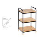 Regal Loft 3 Etagen aus Bambus WENKO