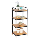 Regal Loft 4 Etagen aus Bambus WENKO