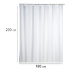 Duschvorhang Anti-Schimmel „Uni White“ WENKO