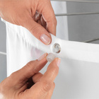 Duschschirm mit 12 Armen für Duschvorhänge WENKO